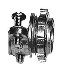 Straight Connector with Clamp