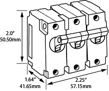 3 Pole Circuit Breaker Diagram