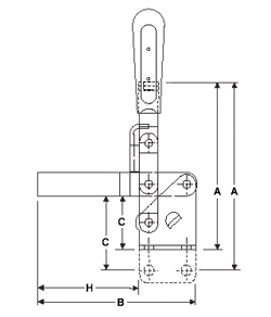 210 Destaco Side Diagram