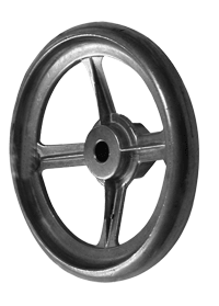 Dished Handwheel Without Handle