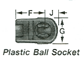 Plastic Ball Socket