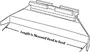 Wing Tip Flood Bar Ordering Diagram