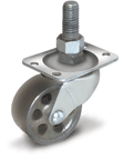 Cast Iron Swivel Casters, Plain Bore (No Bearings)