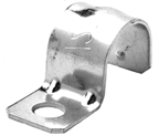 One Hole Stamped Steel Straps
