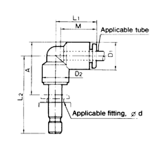 Ruddercer Elbow Fitting Diagram