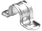 Two Hole Stamped Steel Straps